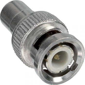 Adaptador de Video InLine® 1x Cinch Hembra a BNC Macho