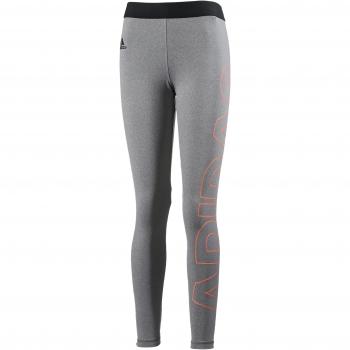 adidas Yg Branded Mallas, Niñas, Gris / Negro