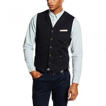 camel active 3437-Chaleco Hombre    Azul