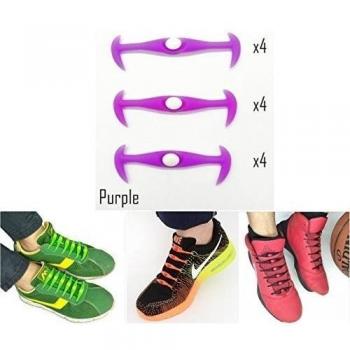 BazarAZ Ndb1495 - Cordones de zapatos  unisex violeta violeta universale
