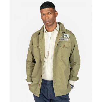 Sobrecamisa Harper & Neyer verde militar