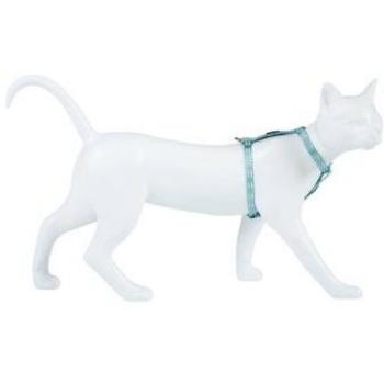 Arnés Reflectante Azul Freedog para Gatos 19-30x1 cm