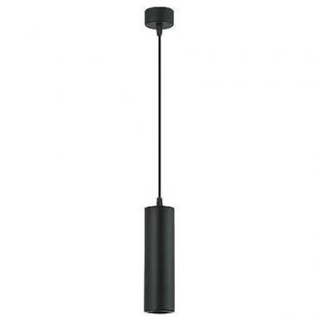 Colgante Drach 1xGU10 Negro 6x6 cm