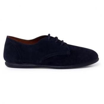 Blucher de Serraje para Niños con Cordones - Talla 27 en Color Azul Marino