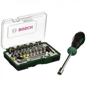 Bosch 2607017331 - Kit de Herramientas Manuales con Atornilladores Mini, 27 Piezas