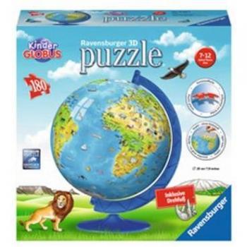 Rompecabezas Ravensburger Mapa Mundial en Alemán - 180 piezas