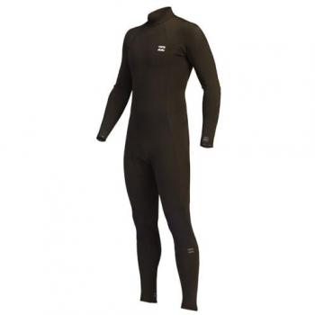 Billabong Traje de Neopreno para Hombre 4/3mm Absolute Bz Full Negro con Manga Larga y Cremallera Trasera
