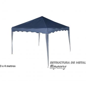 Carpa poliester 3x4mts calidad 180grms 3x4metros azul