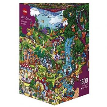 Heye Wonderwoods Triangular Puzzle - 1500 Pieces by Rita Berman