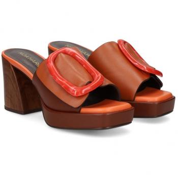 Noa Harmon Sandalias Modelo 9677 Mujer Color Cuero