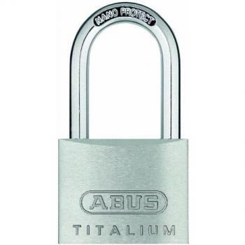 Abus 64TI/40HB40 KA6411 - Candado Titalium de 40mm Arco Largo Llaves Iguales