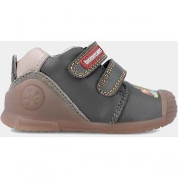 Biomecanics - Zapatillas deportivas de bebé niño de piel con doble cierre adherente