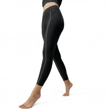 Malla Deportiva 3/4 Alta Mujer Indra Born Living Yoga Negro S