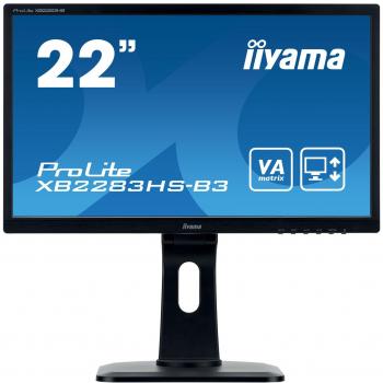 iiyama XB2283HS-B3 Monitor VA LED 54.7 cm, 21.5 pulgadas, Full-HD