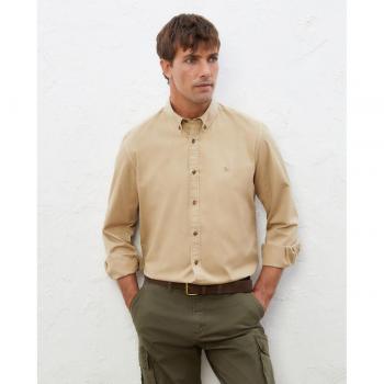 Camisa de manga larga lisa de hombre regular fit Lloyd's