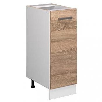 Armario de farmacia R-Line Sonoma, 30 cm sin encimera