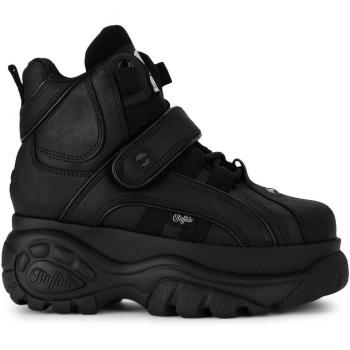 Buffalo 1348-14 2.0 Women's Black Platform Sneakers