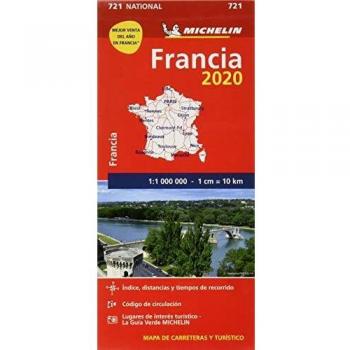 Mapa National Francia 2020 - Michelin