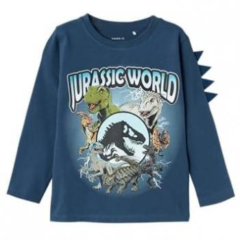 Camiseta de Manga Larga Jolly Jurassic para Niños - Color Cielo