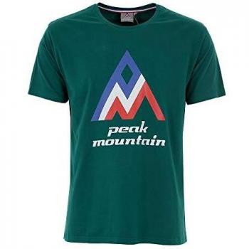 Peak Mountain Men's Short Sleeve T-Shirt Cimes