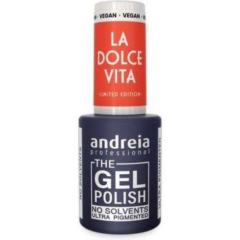 Esmalte de uñas en gel Andreia La Dolce Vita DV6 Orange 10,5 ml