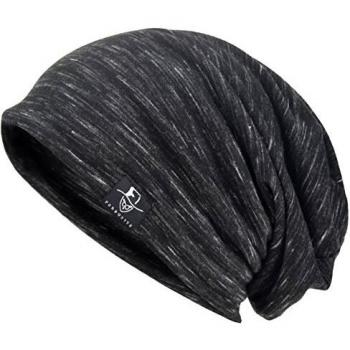 VECRY Hombre Gorros de Punto Slouch Beanie Thin Summer Cap Gorra de Calavera