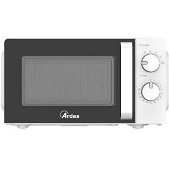 Forno Microondas Ardes Wave 20L 700W Blanco con Grill y Función Rotativa