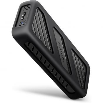 Caja Externa AXAGON EEM2-20G para SSD NVMe M.2, USB-C 3.2, 20 Gbps, Compatible con formatos 2230-2280, Color Negro