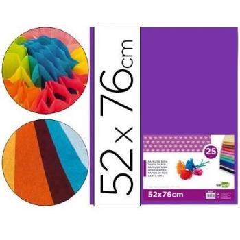 Papel seda 52x76cm 18g/m2 Violeta