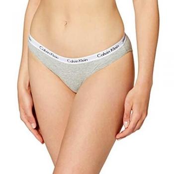 Calvin Klein Carousel Bikini para Mujer, Gris