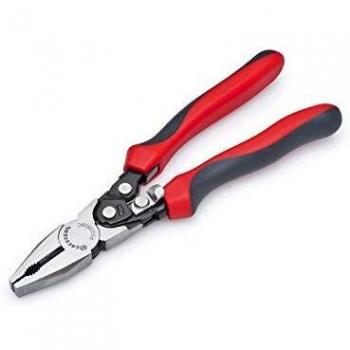 Crescent PS20509C 9 Pro Series Linesman Compound Action Pliers, Polished