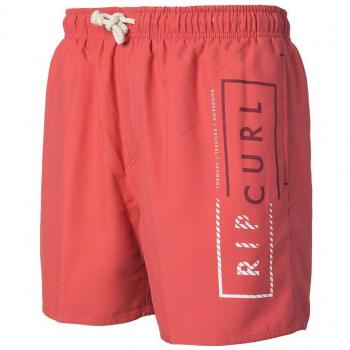 RIP CURL Volley Core 16 Boardshort Bañador, Hombre, Mineral Red, XL