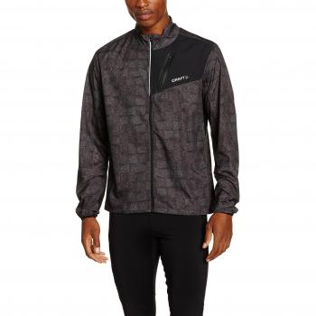 Craft Devotion – Chaqueta de Running para Hombre, Hombre, Color Square Gris/Noir, tamaño Medium