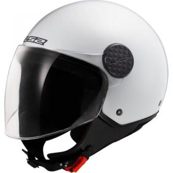 Casco Jet LS2 OF558 Sphere Lux II Blanco Brillante Sólido
