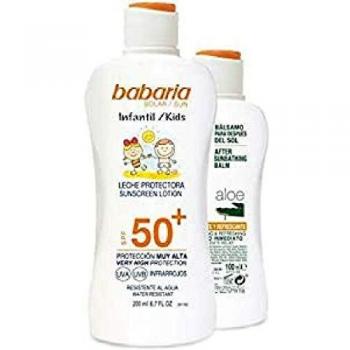 Babaria Sun Protection Set for Kids with SPF 50+ and After Sun