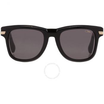 Cazal 8041 Unisex Gold Square Sunglasses 52mm