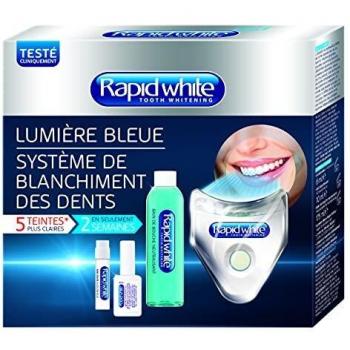 RÁPIDO BLANCO DENTAL BLANQUEAMIENTO SYSTEM NUEVO LUZ AZUL 5 TONOS MÁS CLARA EN 2 HORAS