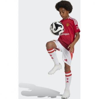 Adidas Manchester United Kids Home Shorts 2024-25 - White