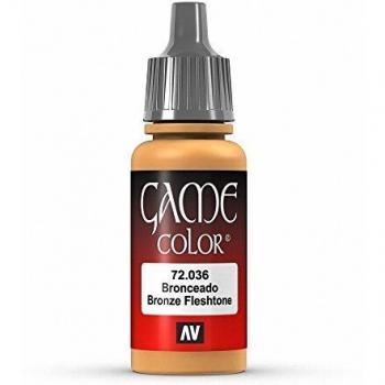VALLEJO-72036 72036 GAME COLOR BRONCEADO 17ML, surtido