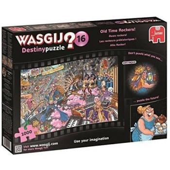 Jumbo 19125 Wasgij Destiny-16 Old Time Rockers Jigsaw Puzzle