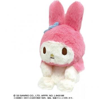 Sanrio Characters Funbarus My Melody Posture Pal Plush Toy - Improve Sitting Posture - 180 x 150 x 260mm - Women's