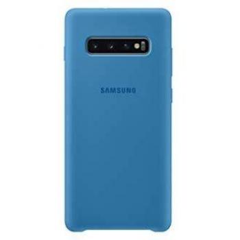 Samsung Silicone Cover, funda oficial para Samsung Galaxy 10+, color azul