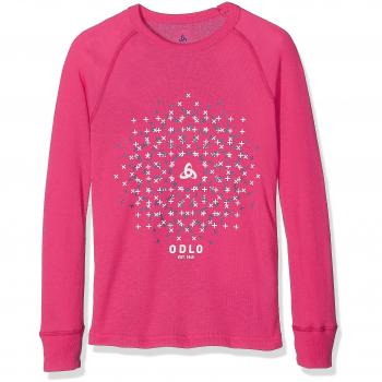 Odlo L/S Crew Trend Conjunto Térmico, niños, Azul