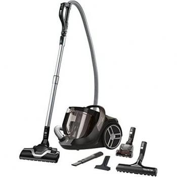 Rowenta Silence Force Cyclonic Animal Care RO7260 - Aspiradora sin bolsa con cabezal de 2 posiciones, deslizamiento adecuado ergonómica, depósito de suciedad de 2.5 l, 5 accesorios