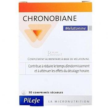 Chronobiane Melatonin 1mg - 30 Tablets (Sleep Aid Supplement)