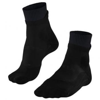 Falke RU Trail Running Socks Men - Functional Yarn, Anti-Blister, Black, Size: 42-43 (8-9)