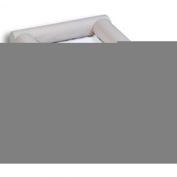 Alondra 631-201 - Cambiador bebé de cuna convertible o cómoda desenfundable, color gris medio