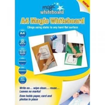 Magic Whiteboard - Hojas de pizarra autoadhesiva