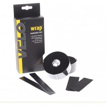 VELO Cinta de Manillar Microfibra Negro/Gris