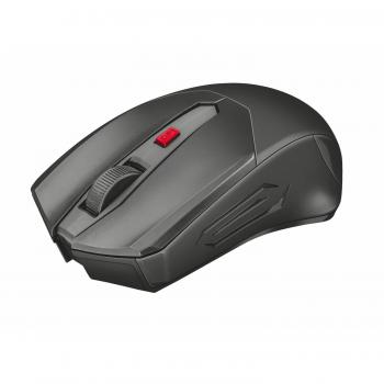 Trust Ziva - Ratón Gaming inalámbrico, negro